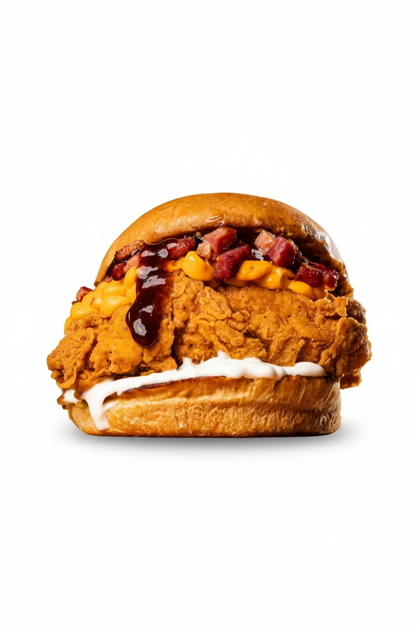Chicken Barbecue Bacon